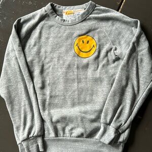 Super cute Aviator Nation smiley face sweatshirt